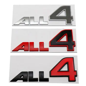 3D Металлический логотип ALL4, Дверной значок, Наклейка с эмблемой на крыло, автомобильные наклейки для MINI Cooper R61 F60 Countryman Paceman