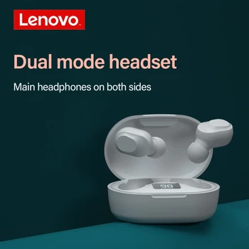 Lenovo XT91 TWS Беспроводные наушники Bluetooth С Шумоподавлением Сенсорное управление Музыкальными наушниками Дисплей питания с микрофоном