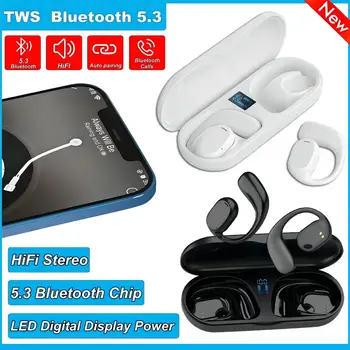 Оригинальная беспроводная гарнитура TWS JS270 Безболезненное ношение гарнитуры Bluetooth 5.3 Smart Touch Control HiFi Тяжелые басы для спортивных наушников