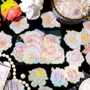 12 упаковок/ЛОТ Серия A flower shop ретро креативное украшение DIY наклейка для домашних ЖИВОТНЫХ