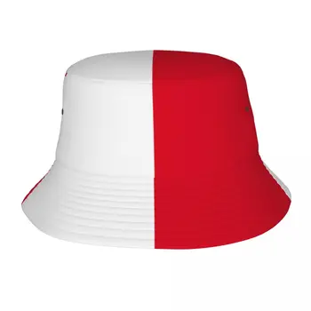 2023 Мужчины Женщины Лето Мальтийский флаг Панама Боб Рыбацкая шляпа Солнцезащитный козырек для путешествий на открытом воздухе Модная Панама
