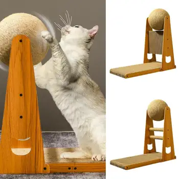 L-образная когтеточка для кошек, Интерактивная Защита от царапин, Когтеточка для мебели, игрушка для измельчения когтей, товары для домашних животных