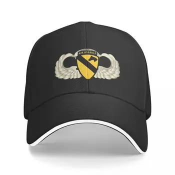 Армия -1-й кавалерийский дивизион Воздушного нападения с Базовым Значком ВДВ с кепкой Txt бейсболка Альпинистские бейсболки Мужская шляпа Женская