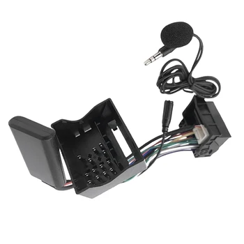 Аудиокабель-Адаптер AUX-IN Audio MP3 Музыкальный Адаптер с Микрофоном Беспроводной Bluetooth-Совместимый Модуль для Citroen C2 C3 C4 C5