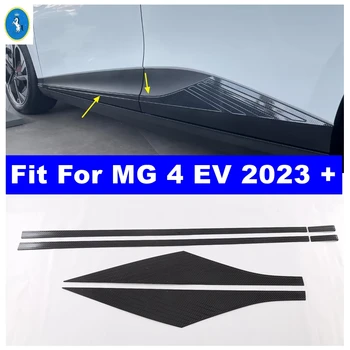Боковая дверь, линия украшения, отделка кузова, молдинг с акцентом, защитная накладка для стайлинга, подходит для MG 4 EV 2023 2024, аксессуары для экстерьера автомобиля