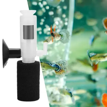Внутренний фильтр аквариума Высокозащищенный Фильтр для аквариума с фиксированной Присоской Очиститель аквариума