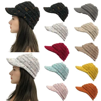Женские многоцветные сшитые уличные шляпы h, вязаные крючком, остроконечная кепка 701, охотничья шляпа, салонные шляпы