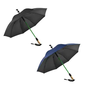 Зонт-трость, многофункциональный портативный зонт от дождя, трости-трости для мужчин, женщин, пожилых людей, альпинизма, кемпинга, рыбалки