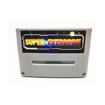 Игровая карта Super 800 in 1 Pro Remix Для 16-битной Игровой консоли SNES Картридж Super EverDrive, Серый
