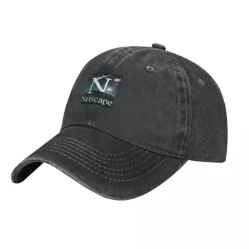 Классическая футболка с логотипом Netscape, Ковбойская шляпа, роскошные брендовые чайные шляпы, бейсболка для мужчин и женщин