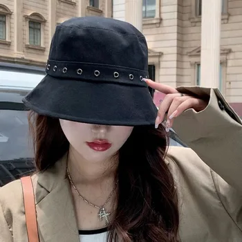 Корейская версия, Персонализированные женские шляпы с обручем, летняя и осенняя уличная мода, Универсальные солнцезащитные козырьки, солнцезащитные кепки для мужчин