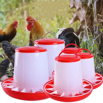 Кормушка для цыплят, Автоматические контейнеры для корма для кур, гусей, уток