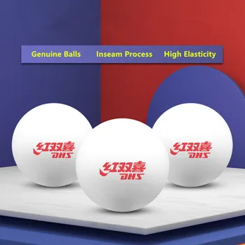 Мяч для настольного тенниса DHS по внутреннему шву Материал 40 + ABS Тренировочный мяч для настольного тенниса для соревнований всемирных игр, мячи для пинг-понга.