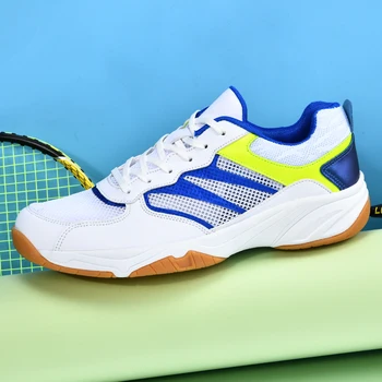 Новые теннисные туфли для бадминтона, мужские легкие волейбольные туфли, Нескользящие Кроссовки для настольного тенниса, Обувь для фитнеса W88