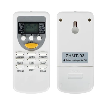 Подходит для дистанционного управления кондиционером Zhigao JT-03 ZH/JT-03 Английская Замена ABS