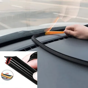 Универсальная уплотнительная прокладка приборной панели автомобиля Шумоизоляция для Fiat Bravo 2 Защита арки крыла Автомобиля Уплотнительная прокладка двери автомобиля